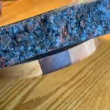 Lazy Susan with rose blue and black colors