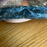 Lazy Susan Greens/Black and rose