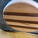 Lazy Susan granite coffee brown