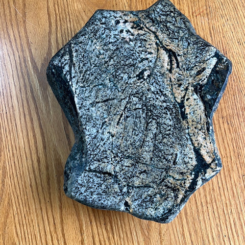 Lazy Susan, greens/blacks and creams