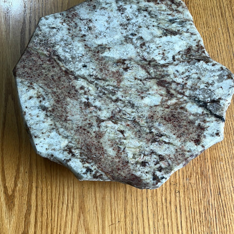 Lazy Susan, Granite, creams and reds