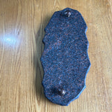 Charcuterie board roses/blues and blacks